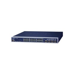 IPv6, 24-Port Gigabit with 4-Port SFP Layer 2/4 SNMP Managed Switch