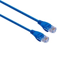 UTP CAT5e Patch Kablo 0.60mt - Mavi