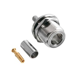 N Şase Sıkmalı Konnektör - RG58